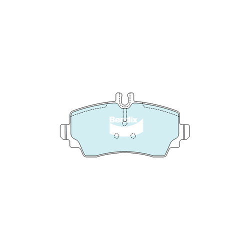 Bendix Euro Brake Pad Set Front for A-Class 97-04 (DB2021EU)