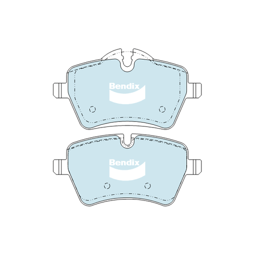 Bendix Euro Brake Pad Set Front for Cooper 06-13 (DB2052EU)