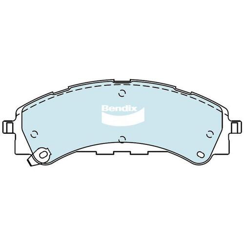 Bendix HD Brake Pad Rear Set for Ranger 11-22 (DB2543HD)