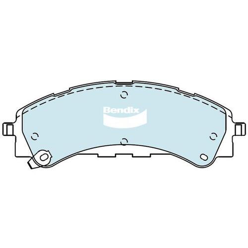 Bendix HD Brake Pad Rear Set for Ranger 11-22 (DB2543HD)