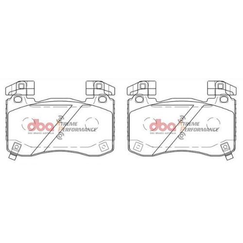 DBA DB15003XP Front Brake Pads  XP Xtreme Performance FOR STinger 2017+ Brembo