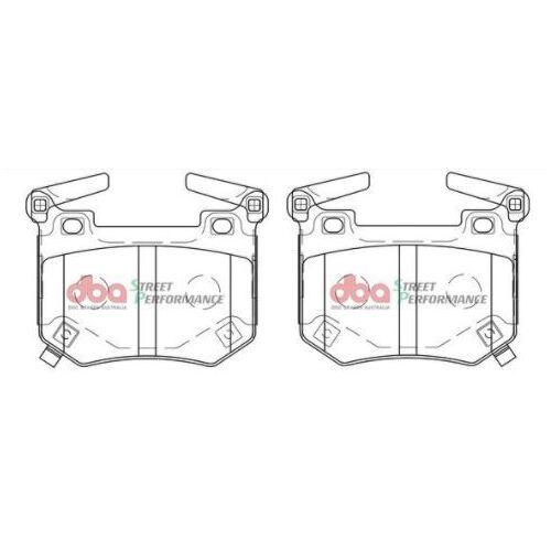 DBA DB15004SP Rear Brake Pads  SP Street Performance FOR STinger 2017+ Brembo