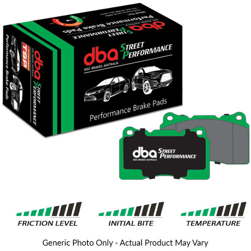 DBA DB1763SP Rear Brake Pads - SP Street Performance for Mazda3 03-13/Focus 2005+