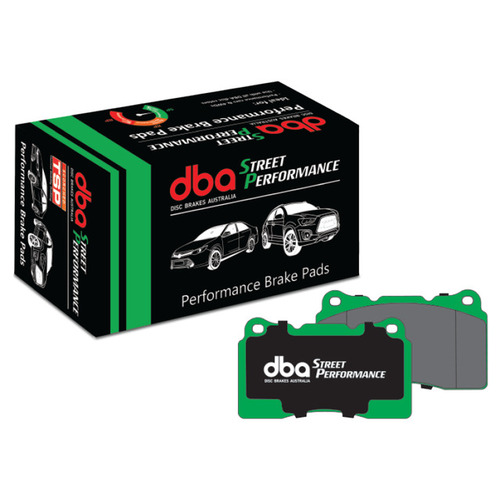 Disc Brakes Australia DB1766SP Street Performance Disc Brake Pad Set Rear for Commodore/Calais 06-17
