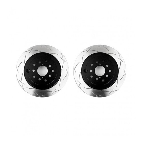 DBA DBA42656S-10 Clubspec 4000 2x T3 Slotted Rear Rotors FOR STi 08-20