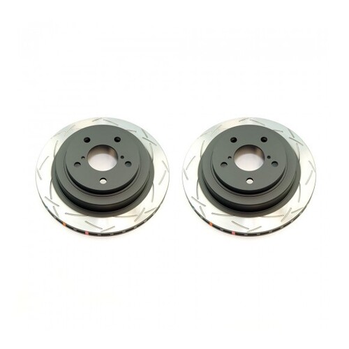 DBA DBA4649S Clubspec 4000 2x T3 Slotted Rear Rotors FOR WRX/STi 96-02/Liberty RS 91-94