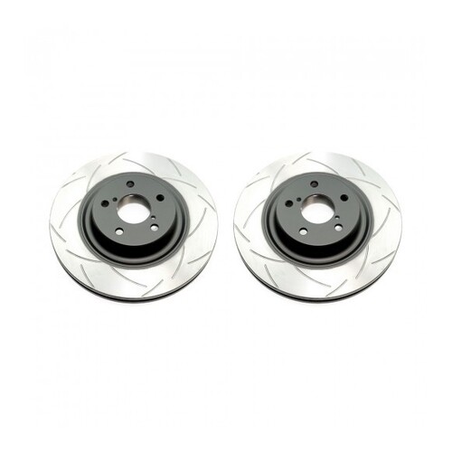 DBA DBA654S-10 Street Series 2x T2 Slotted Front Rotors FOR STi 02-20/LGT STi 06-09
