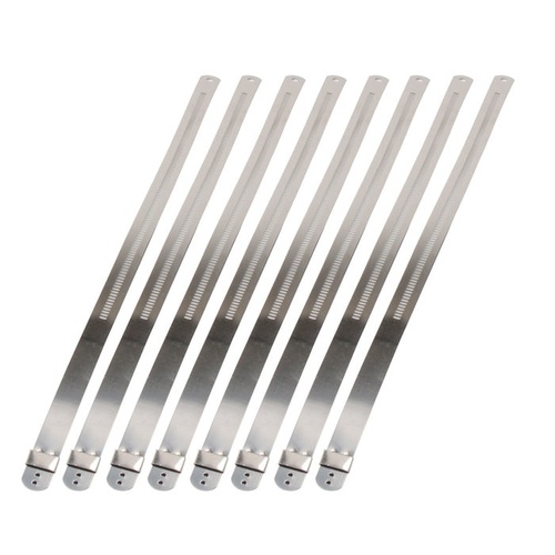 DEI Stainless Steel Positive Locking Tie  1/2" (12mm) x 9" - 8 per pack 010211