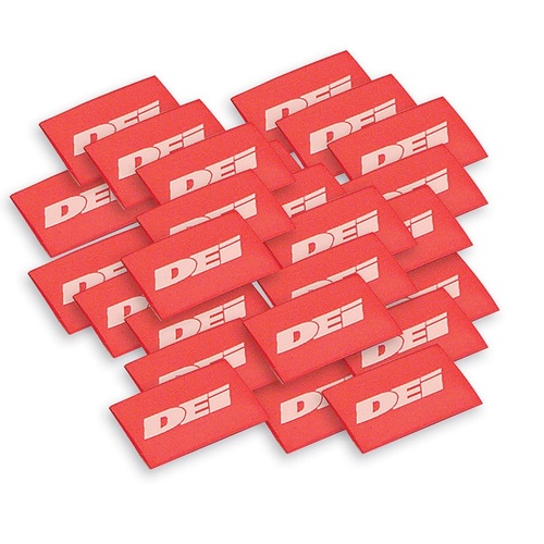 DEI Hi-Temp Shrink Tube 18mm x 1.5" - Red 010820