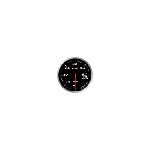 DEFI ADV BF FUEL PRESSURE GAUGE METRIC 60MM 0-600KPA