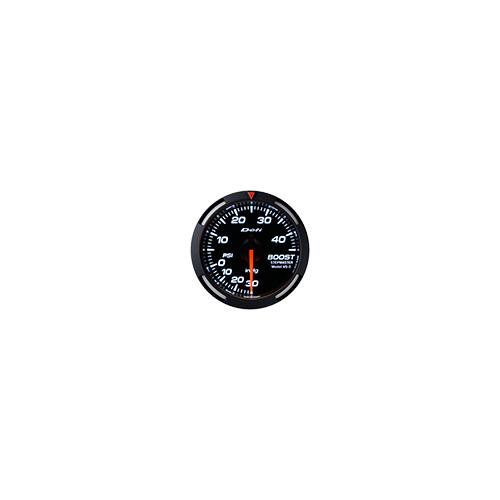 DEFI RACER BOOST GAUGE 52MM HIGH BOOST MODEL 45PSI-WHITE