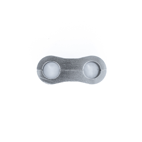 Deatschwerks Titanium Billet Dual Hose Separator to Suit -6 PTFE Hose (11.1mm Clamp ID)