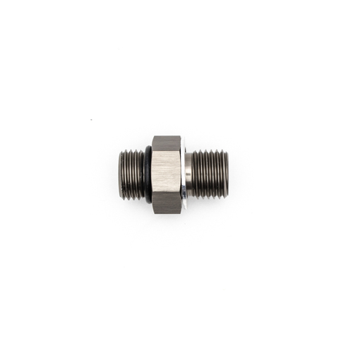 Deatschwerks 6AN ORB Male to M14 X 1.5 Metric Male w/O-Ring and Crush Washer