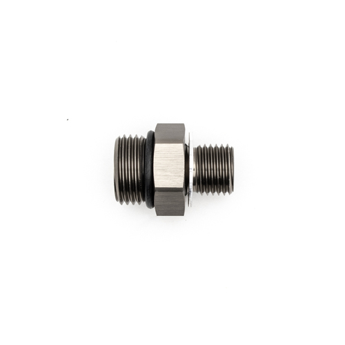 Deatschwerks 8AN ORB Male to M14 X 1.5 Metric Male w/O-Ring and Crush Washer