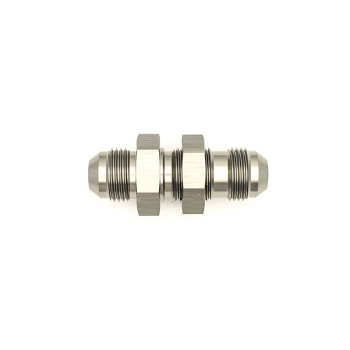 Deatschwerks 8AN to 8AN Male Flare Bulkhead Adapter w/Nut