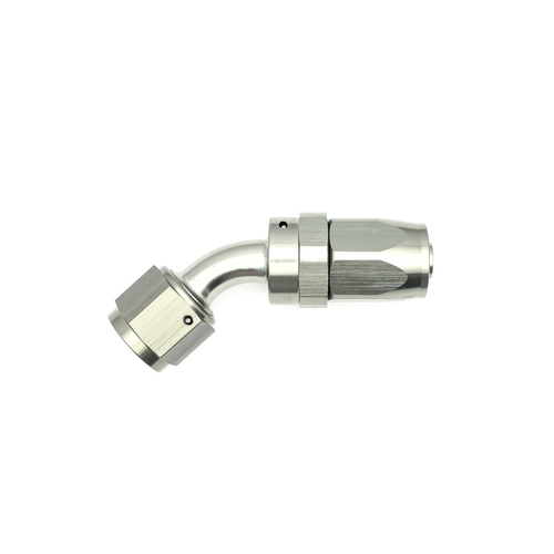 Deatschwerks 45 Deg 8AN Female Swivel CPE Hose End