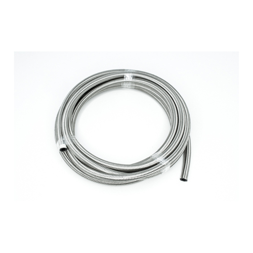 Deatschwerks 6AN Stainless Steel Double Braided CPE Hose - 20 Feet