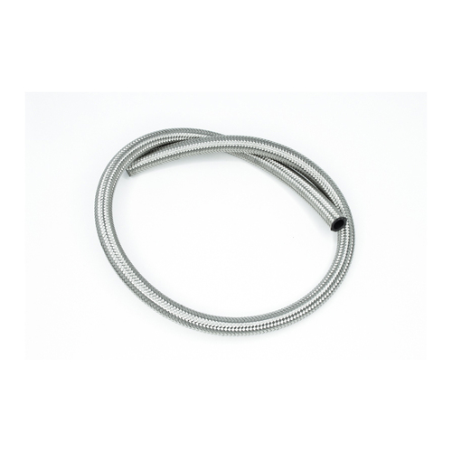 Deatschwerks 8AN Stainless Steel Double Braided CPE Hose - 3 Feet