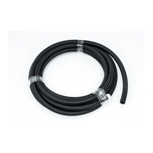 Deatschwerks 8AN Black Nylon Braided CPE Hose - 20 Feet