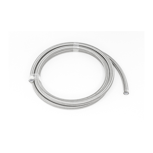 Deatschwerks 10AN Stainless Steel Double Braided PTFE Hose - 10 Feet