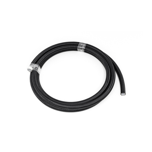 Deatschwerks 10AN Black Nylon Braided PTFE Hose - 10 Feet