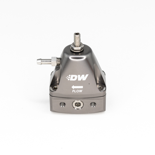Deatschwerks DWR1000iL In-Line Adjustable Fuel Pressure Regulator - Titanium