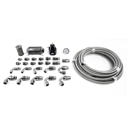 Deatschwerks X2 Series -10AN PTFE Plumbing Kit (Mustang 11-19)