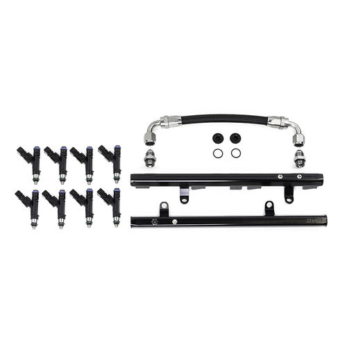 Deatschwerks LS1/LS6 Fuel Rails w/Crossover + 420cc/min Injectors (Camaro 98-02)