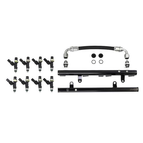Deatschwerks LS1/LS6 Fuel Rails w/Crossover + 1000cc/min Injectors (Camaro 98-02)