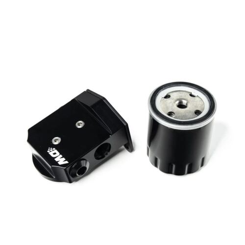 Deatschwerks E85 Spin-On Filter Kit w/Disposable Element - 5 Micron