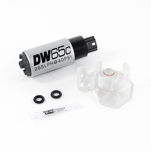Deatschwerks DW65C 265lph Compact Fuel Pump w/Install Kit (Evo X/Accord 13-17)