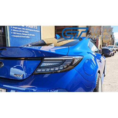 V3 BLACK LED DYNAMIC TAIL LIGHTS FOR 2022+ TOYOTA 86 GR86 SUBARU BRZ TAILLIGHTS