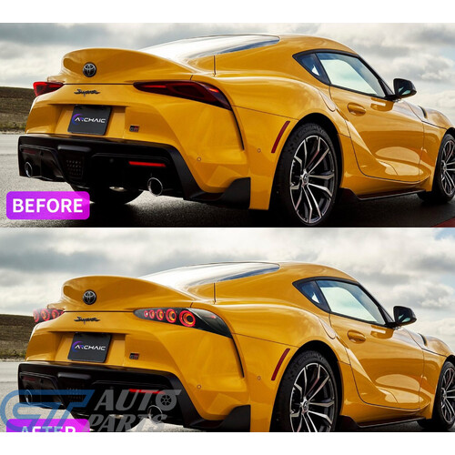 OLM Legacy 3D Sequential LED Taillights for 2019-2024 TOYOTA SUPRA A90 A91 tail lights