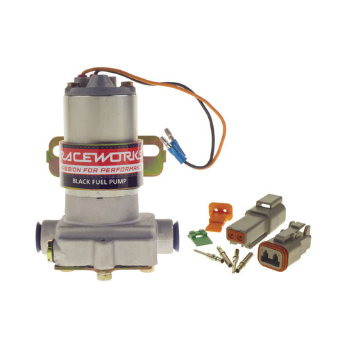Raceworks Stealth Black Fuel Pump 454Lph @ 9Psi E85 Safe  EFP-602