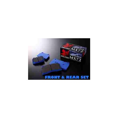   ENDLESS MX72 F&R SET FOR Integra type R DC2 (B18C) EP270+EP312