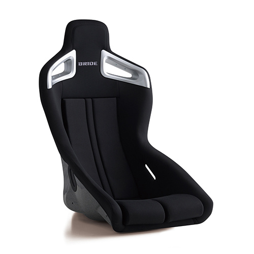 GENUINE BRIDE A.I.R FULL BUCKET SEAT BLACK SILVER FRP