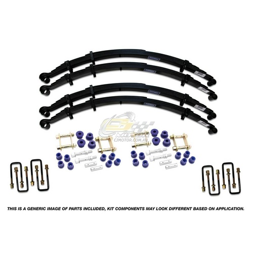 Formula Leaf Spring Kit-50mm Lift 70kg Diesel/300kg Rear FOR Hilux 1979-1996