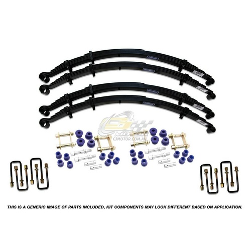 Formula Leaf Spring Kit-50mm Lift Front 35kg/200kg Rear FOR Hilux 1979-1996