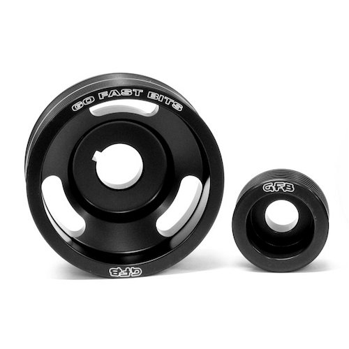 Go Fast Bits GFB 2 Pulley Kit for Subaru WRX STI 01-02