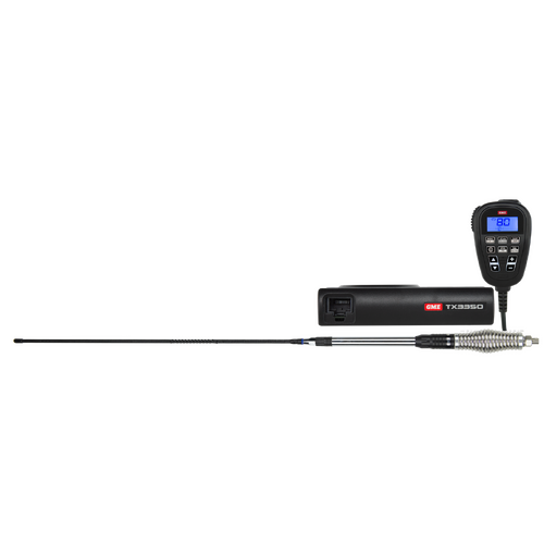 GME 5 Watt Super Compact UHF CB Radio 80 Channel - Value Pack