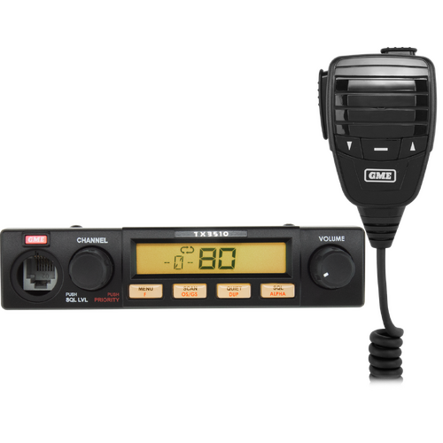 GME 5 Watt Compact UHF CB Radio with ScanSuit