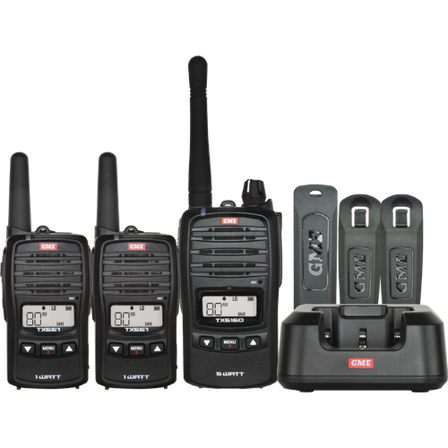 GME 5/1 Watt UHF CB Radio - Family Pack
