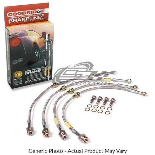Goodridge 2" Extended Line SS Brake Line Kit FOR Toyota TUNDRA 2000-2002 2-21191