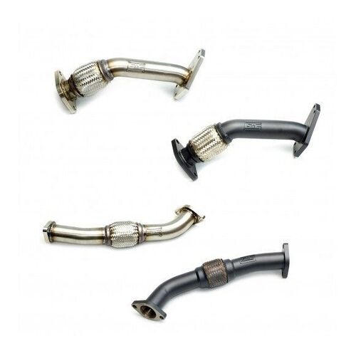 GrimmSpeed 00100300 Exhaust Manifold Crosspipe/Uppipe Bundle for WRX/STi/Liberty