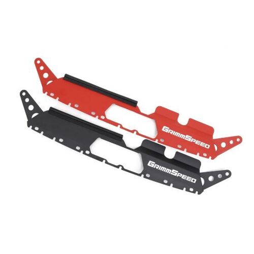 GrimmSpeed 096039 Radiator Shroud for WRX/STi 2015+ Wrinkle Black