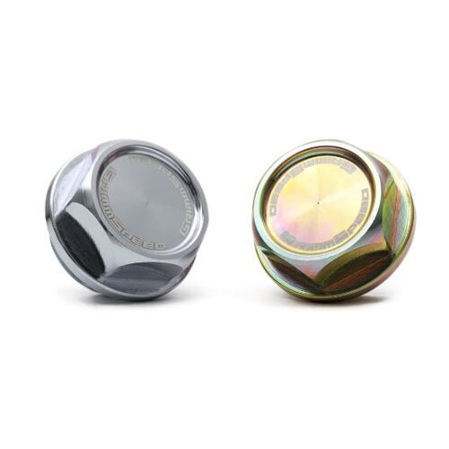 GrimmSpeed 120014C "THE BOLT" OIL CAP for Subaru Clear Zinc