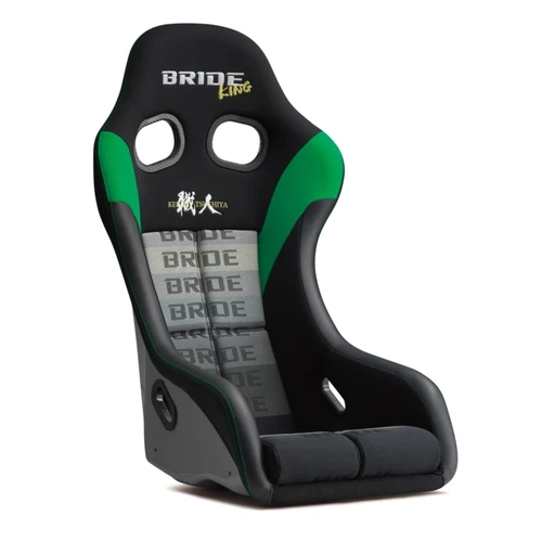 BRIDE ZETA IV KEIICHI TSUCHIYA SPECIAL EDITION MODEL BLACK & GREEN FRP SILVER SHELL HA1DSF