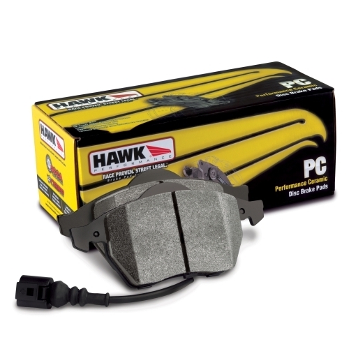 Hawk Performance Ceramic Front Brake Pads - Nissan GTR R35/Jeep Grand Cherokee SRT-8/SRT (6 Piston Brembo)