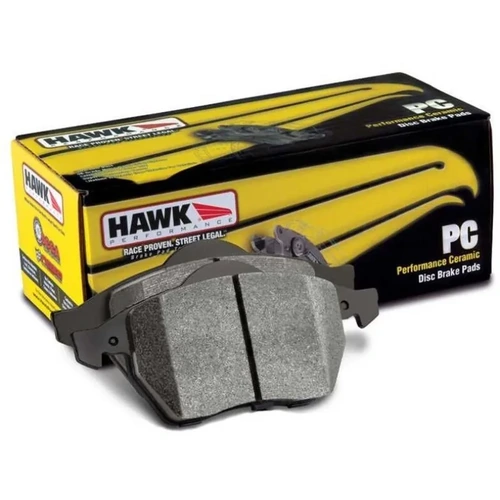Hawk Performance Ceramic Rear Brake Pads for Porsche Macan Turbo 15-18 HB915Z.664