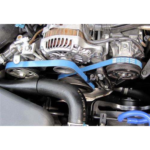 HKS FINE TUNE V BELT FOR Silvia (200SX) S15 (SR20DET) P/S Belt 3PK875 Blue